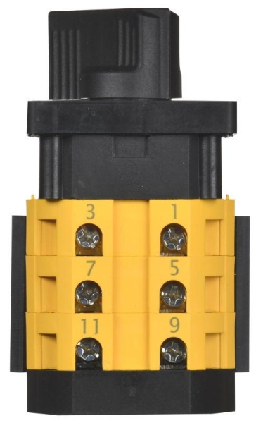 Переключатель кулачковый 10А (сх. 85) стандартная рукоятка IEK MI-CS10-010-085 Переключатель кулачковый 10А (сх. 85) стандартная рукоятка IEK MI-CS10-010-085