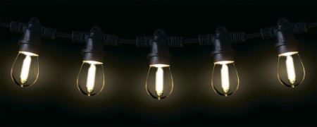 Гирлянда уличная Белт-лайт PBL-S40/L12+1.5 Black E27 IP65 (12м/40ламп/1.5м шнур) соединение в линию max750Вт (лампы в комплект не входят) JazzWay 5040564 Гирлянда уличная Белт-лайт PBL-S40/L12+1.5 Black E27 IP65 (12м/40ламп/1.5м шнур) соединение в линию max750Вт (лампы в комплект не входят) JazzWay 5040564