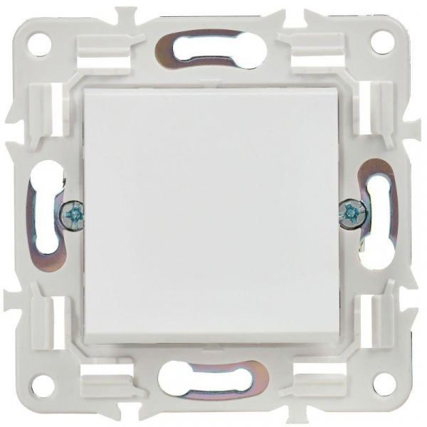 Выключатель проходной 1-кл. SKANDY 10А SK-V02W арктич. бел. IEK SK-V12-0-10-K01