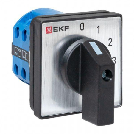 Переключатель кулачковый ПК-1-121 1п 10А "0-1-2-3" EKF pk-1-121-10 Переключатель кулачковый ПК-1-121 1п 10А "0-1-2-3" EKF pk-1-121-10