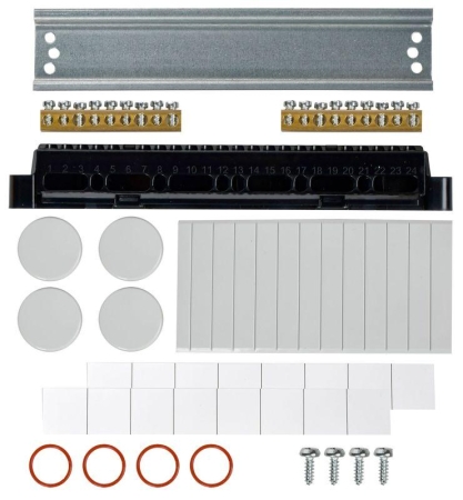 Корпус КМПн-8 TEKFOR IP65 черн. прозр. дверь пластик. IEK TF5-KP72-N-08-65-K03-K02