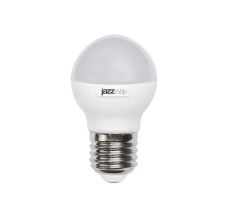 Лампа светодиодная PLED-SP 7Вт G45 шар 5000К холод. бел. E27 540лм 230В JazzWay 1027887-2 Лампа светодиодная PLED-SP 7Вт G45 шар 5000К холод. бел. E27 540лм 230В JazzWay 1027887-2