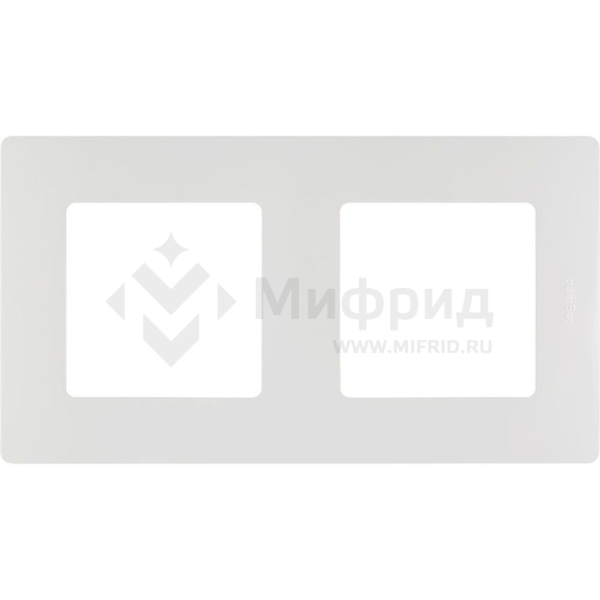 Рамка 2-м СП Etika IP20 бел. IEK 672502
