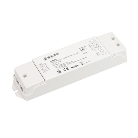 Диммер SMART-DALI-104-72-ADDR-DIM-DT6-SUF (12-48В 4х5А) (IP20 пластик) INTELLIGENT ARLIGHT 028421 Диммер SMART-DALI-104-72-ADDR-DIM-DT6-SUF (12-48В 4х5А) (IP20 пластик) INTELLIGENT ARLIGHT 028421