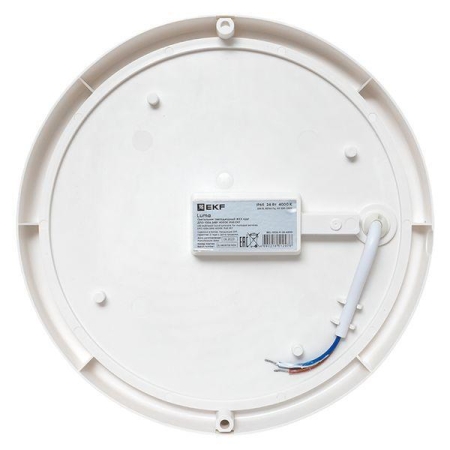 Светильник светодиодный ЖКХ ДПО-1006 24Вт 4000К IP65 круг LUMA EKF BKL-1006-R-24-4000