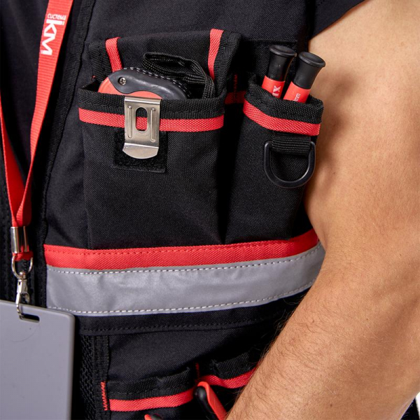 Жилет монтажника КМ-TOOLVESTBAG-23 универс. регулир. КМ LO43175 Жилет монтажника КМ-TOOLVESTBAG-23 универс. регулир. КМ LO43175