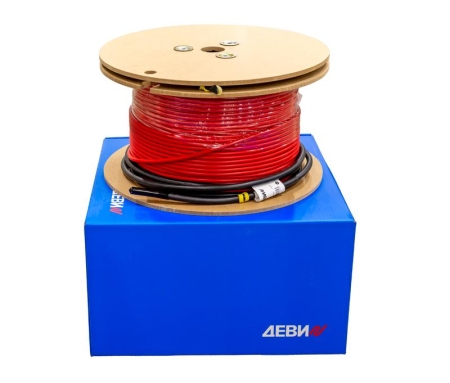 Комплект "Теплый пол" (кабель) Flex-10T 1000Вт/100м 230В ДЕВИ 140F5001R