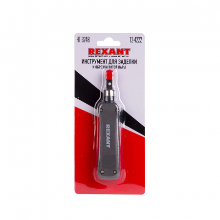 Инструмент для заделки и обрезки витой пары 110 (ht-3240) Rexant 12-4222 Инструмент для заделки и обрезки витой пары 110 (ht-3240) Rexant 12-4222