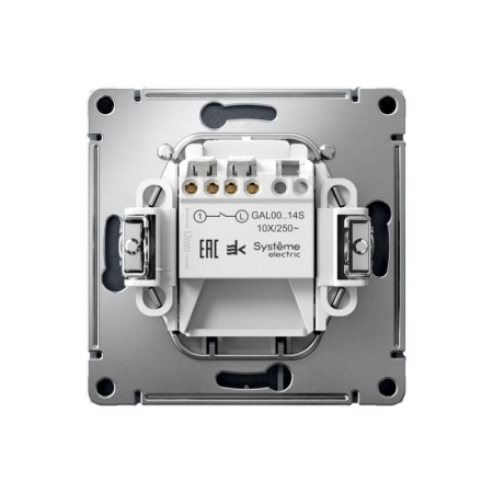 Выключатель карточный ArtGallery 10А без задержки времени быстрозажим. клем. грифель SE GAL000714S