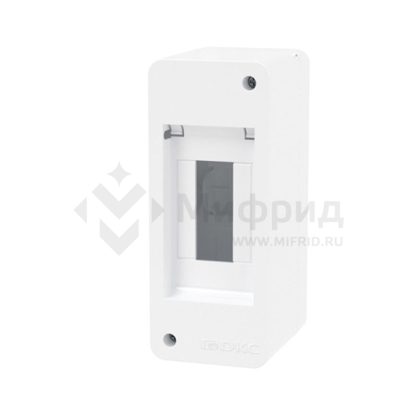 Щиток настенный Фрейм (FRAME) ЩРн-п-2 2мод. без дверцы бел. DKC F02W0W0