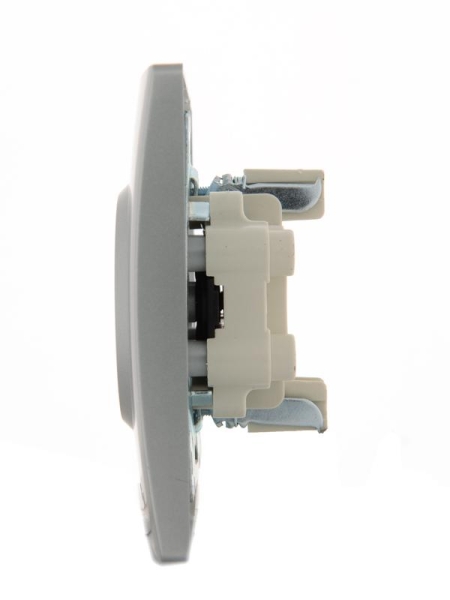 Розетка 2-м СП Karina 16А IP20 без заземл. термопласт матов. серебр. LEZARD 707-4300-128B Розетка 2-м СП Karina 16А IP20 без заземл. термопласт матов. серебр. LEZARD 707-4300-128B