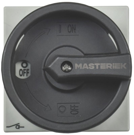 Переключатель кулачковый 10А (сх. 10) закрытая рукоятка IEK MI-CS11-010-010