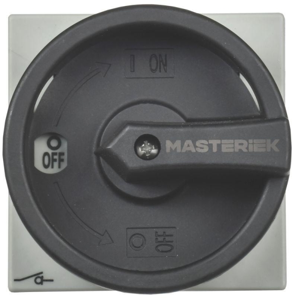 Переключатель кулачковый 10А (сх. 10) закрытая рукоятка IEK MI-CS11-010-010