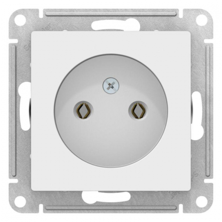 Розетка AtlasDesign 16А без заземл. без шторок механизм лотос SE ATN001341 Розетка AtlasDesign 16А без заземл. без шторок механизм лотос SE ATN001341