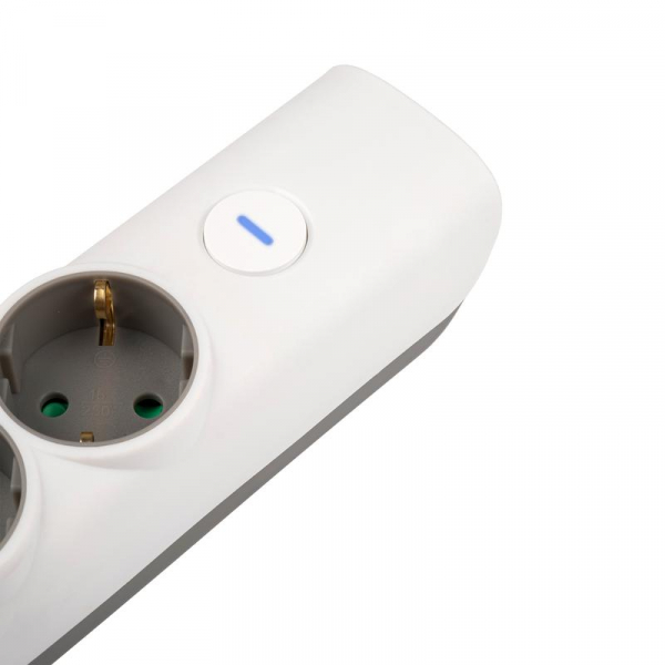 Удлинитель 4х5м с заземл. с выкл. бел. ET-04-500W (4х5.0) JAZZway 5051836 Удлинитель 4х5м с заземл. с выкл. бел. ET-04-500W (4х5.0) JAZZway 5051836