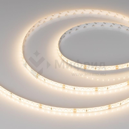 Лента светодиодная RTW-SE-A120-8mm 24V Warm 3000К 9.6Вт/м IP65 2835 герметичная (уп.5м) Arlight 014679(2)