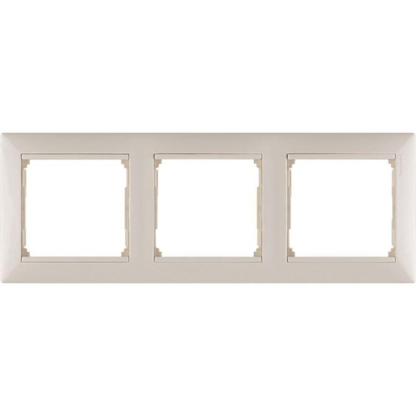 Рамка 3-м Valena горизонт. сл. кость IEK 774353 Рамка 3-м Valena горизонт. сл. кость IEK 774353
