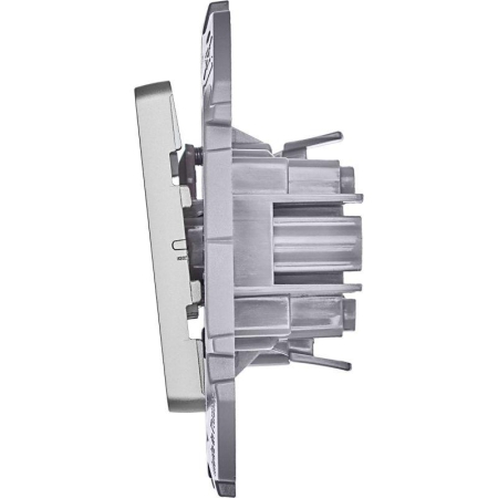 Выключатель кнопочный Inspiria 6А 250В без фиксации НО/НЗ механизм алюм. IEK 673692 Выключатель кнопочный Inspiria 6А 250В без фиксации НО/НЗ механизм алюм. IEK 673692