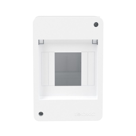 Щиток настенный 4мод. без дверцы бел. DKC F04W0W0