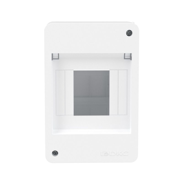 Щиток настенный 4мод. без дверцы бел. DKC F04W0W0
