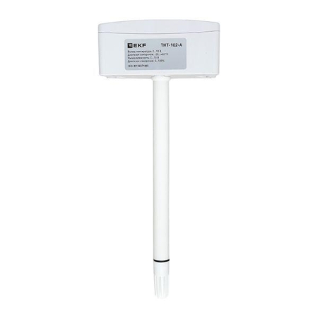 Преобразователь влажности и температуры канальный 4-20мА EKF THT-102-A