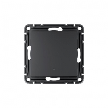 Выключатель 1-кл. AtlasDesign Smart 10А (сх. 1) L+N с подсветкой Zigbee механизм карбон SE ATN001013Z