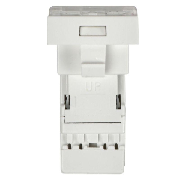 Розетка компьютерная 1-м 1мод. RJ45 кат.5E UTP механизм PRIMER IEK CKK-40D-RI1-K01 Розетка компьютерная 1-м 1мод. RJ45 кат.5E UTP механизм PRIMER IEK CKK-40D-RI1-K01
