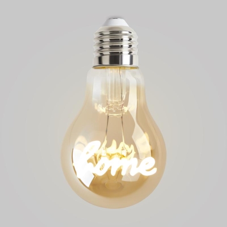 Лампа светодиодная филаментная Loft 271 A60 3Вт 2400К E27 Voltega 8581 Лампа светодиодная филаментная Loft 271 A60 3Вт 2400К E27 Voltega 8581