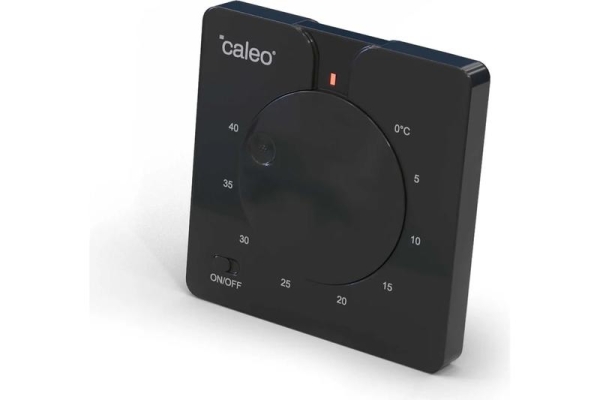 Терморегулятор C430 black встраиваемый аналоговый 3.5кВт CALEO 0К-00000791 Терморегулятор C430 black встраиваемый аналоговый 3.5кВт CALEO 0К-00000791