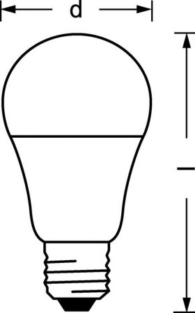Лампа светодиодная LED Value LVCLA125 15SW/865 15Вт грушевидная матовая E27 230В 10х1 RU OSRAM 4058075579217 Лампа светодиодная LED Value LVCLA125 15SW/865 15Вт грушевидная матовая E27 230В 10х1 RU OSRAM 4058075579217