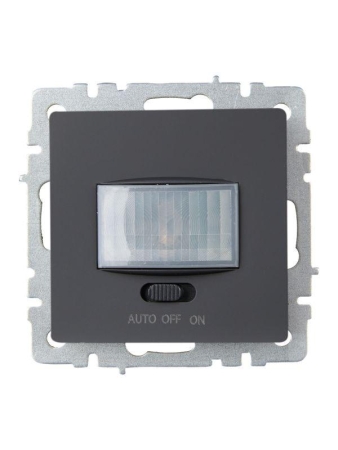 Датчик движения BRITE ДС10-1-БрГ механизм графит IEK BR-MS10-N-150-05-K53