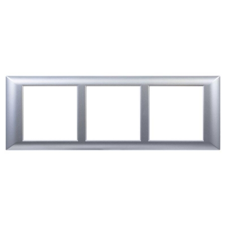 Рамка-суппорт 6мод. Avanti для "In-liner Front" серебр. металлик DKC 4404916 Рамка-суппорт 6мод. Avanti для "In-liner Front" серебр. металлик DKC 4404916