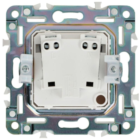 Розетка SKANDY 10А без заземл. без защ. шторок SK-R02W арктич. бел. IEK SK-R10-10-K01 Розетка SKANDY 10А без заземл. без защ. шторок SK-R02W арктич. бел. IEK SK-R10-10-K01