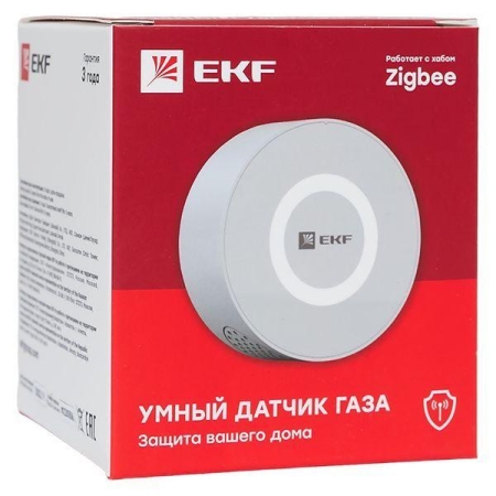 Датчик газа умный Zigbee Connect EKF is-ga-zb Датчик газа умный Zigbee Connect EKF is-ga-zb