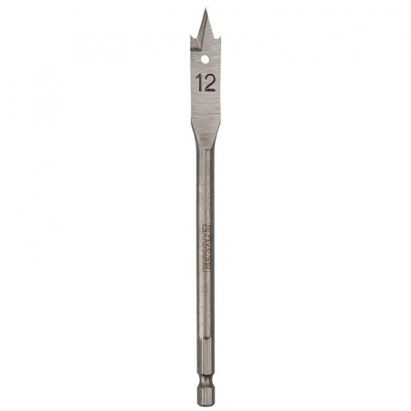 Сверло перовое по дереву 12мм (шестигранный хвостовик) Kranz KR-91-0663