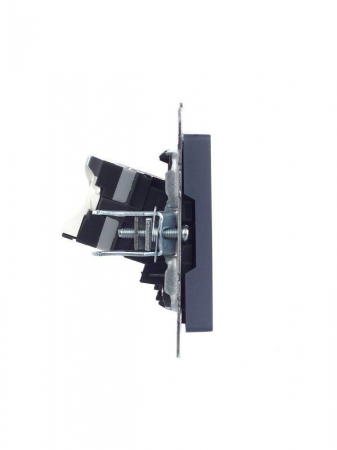 Розетка компьютерная СП RJ45 кат.5E BRITE РК10-БрМ механизм маренго IEK BR-K10-1-K35 Розетка компьютерная СП RJ45 кат.5E BRITE РК10-БрМ механизм маренго IEK BR-K10-1-K35