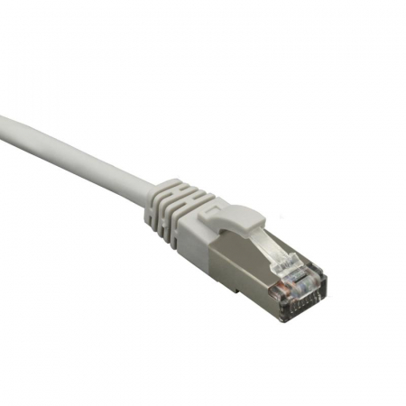 Патч-корд FTP кат.5E 4х2 26AWG (7х0.16мм) Cu LSZH сер. 2м SUPRLAN 10-0717 Патч-корд FTP кат.5E 4х2 26AWG (7х0.16мм) Cu LSZH сер. 2м SUPRLAN 10-0717