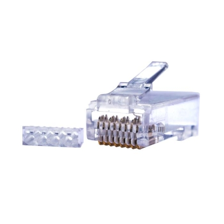 Коннектор 8P8C UTP 6 3U (RJ-45) (уп.100шт) SUPRLAN 10-0206 Коннектор 8P8C UTP 6 3U (RJ-45) (уп.100шт) SUPRLAN 10-0206
