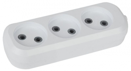 Колодка удлинителя 3-м без заземл. KX-3 Эра Б0028331 Колодка удлинителя 3-м без заземл. KX-3 Эра Б0028331