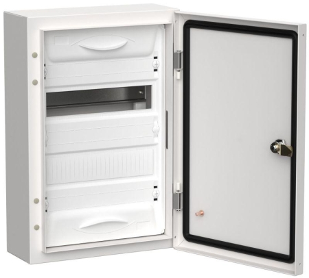 Корпус ЩРн-24 (1х24) TITAN 5 460х310х140 IP54 одна дверь метал. бел. IEK TI5-50-N-024-54