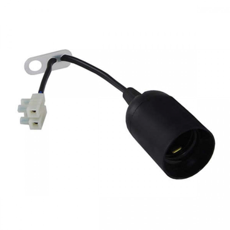 Патрон электрич. E27 подвесной термопластик с клеммной колодкой 4А 250В черн. UNIVersal 1352 Патрон электрич. E27 подвесной термопластик с клеммной колодкой 4А 250В черн. UNIVersal 1352