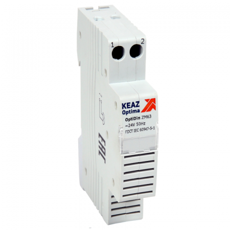 Звонок электрич. мод. OptiDin ZM63 24AC УХЛ3 КЭАЗ 138629 Звонок электрич. мод. OptiDin ZM63 24AC УХЛ3 КЭАЗ 138629