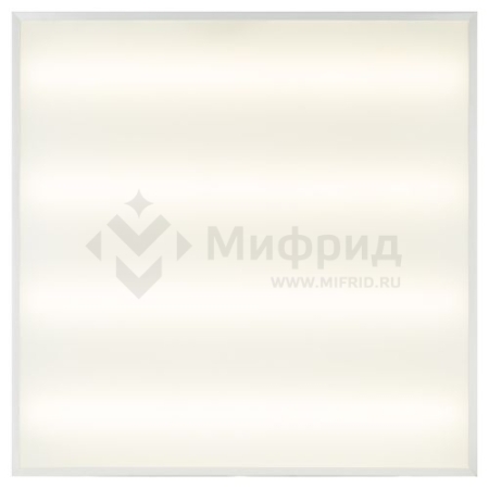 Светильник светодиодный SPO-910-3-40K-032 32Вт 4000К IP40/20 3360лм 595х595х40 ДВО матов. рассеив. с проводом панель Проектный Эра Б0046473