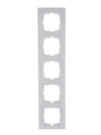 Рамка 5-м Karina горизонт. бел. LEZARD 707-0200-150 Рамка 5-м Karina горизонт. бел. LEZARD 707-0200-150