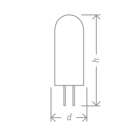 Лампа светодиодная 71 359 NLL-S-G4-2.5-230-4K 2.5Вт 4000К нейтр. бел. G4 190лм 220-240В Navigator 71359