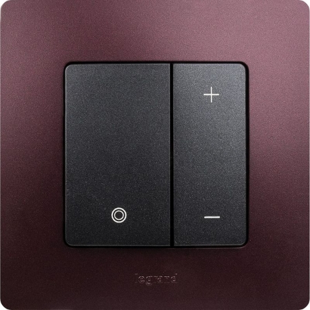 Рамка 1-м СП Etika IP20 сливовый IEK 672561