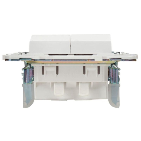 Выключатель 2-кл. SKANDY 10А SK-V04W арктич. бел. IEK SK-V20-0-10-K01