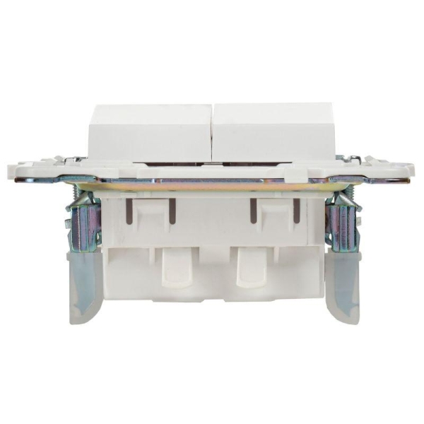 Выключатель 2-кл. SKANDY 10А SK-V04W арктич. бел. IEK SK-V20-0-10-K01