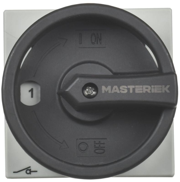 Переключатель кулачковый 10А (сх. 54) закрытая рукоятка IEK MI-CS11-010-054