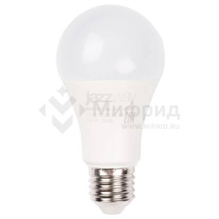 Лампа светодиодная низковольтная PLED-A60 MO 15Вт 4000К холод. бел. E27 12-48В AC/DC Pro JazzWay 5050563